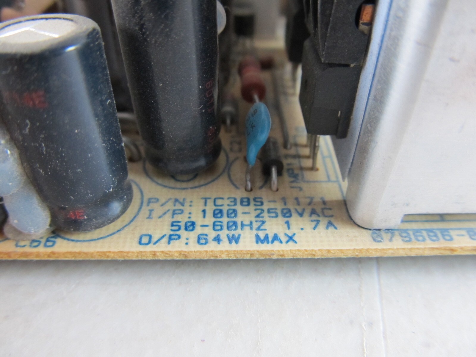 TC38S-1171 OPEN FRAME AC/DC CONVERTER POWER Supply
