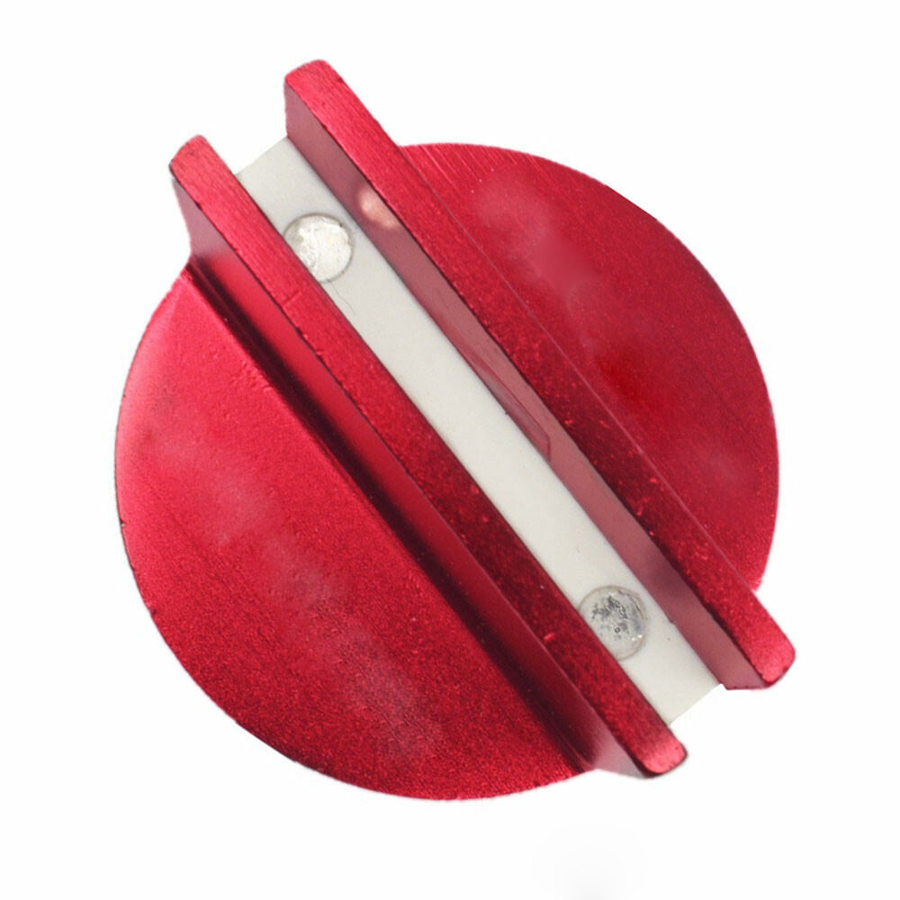 2pc Red Car Universal Floor Jack Disk Pad Adapter Pinch Weld Side JACKPAD