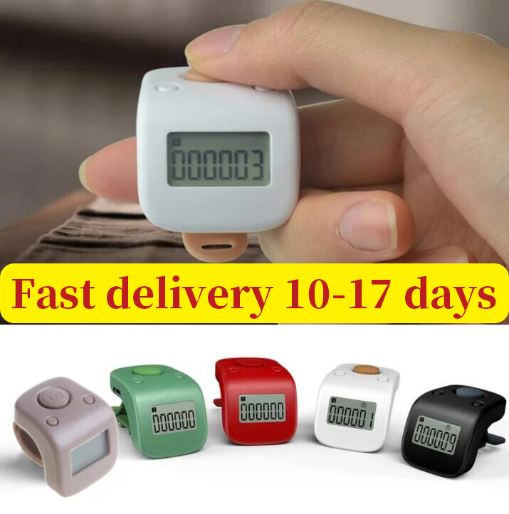 Rechargeable Digital LCD Electronic Finger Buddha beads Prayer Counter Clicker
