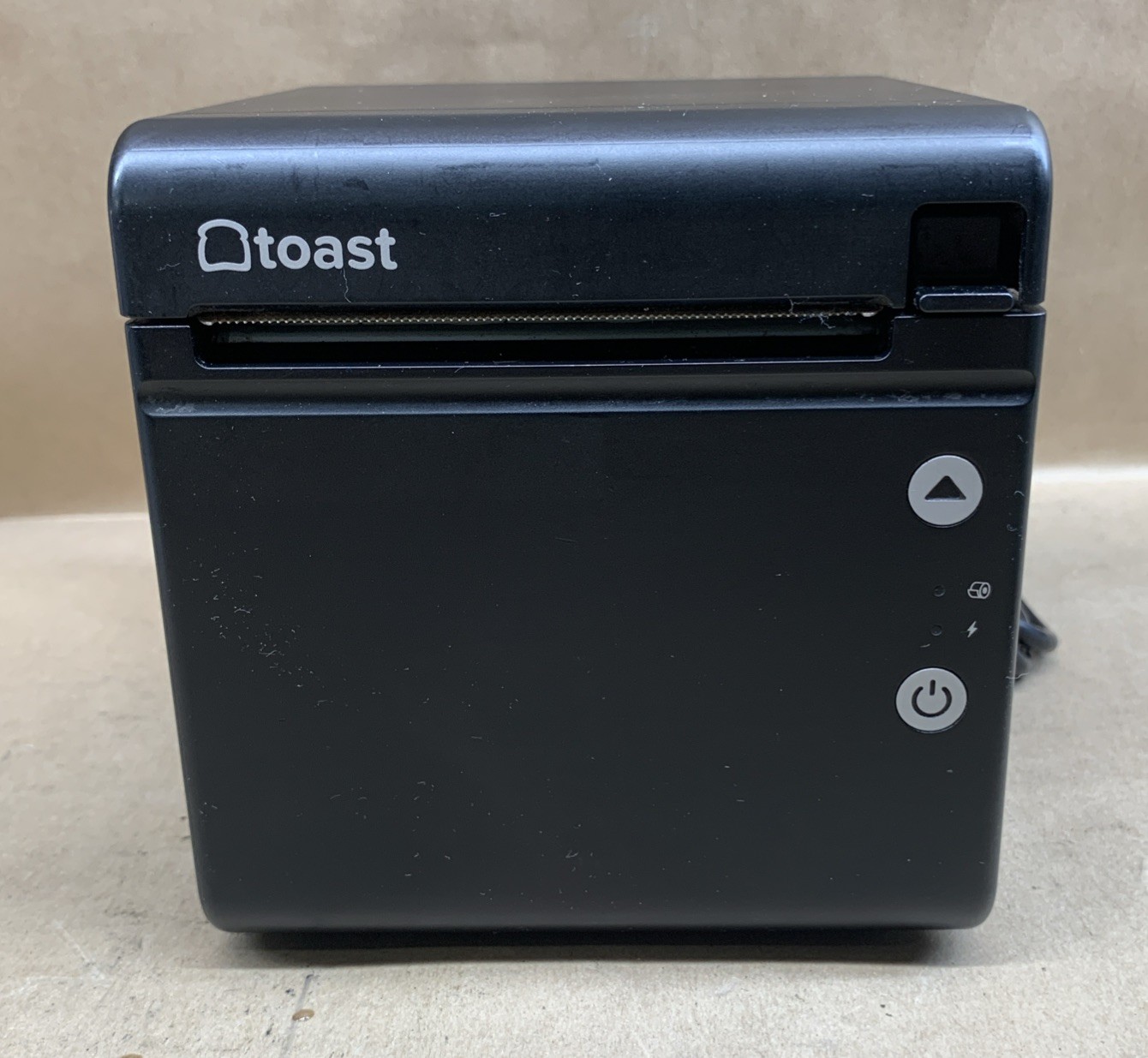 Toast TP200 Receipt Printer POS w/ USB-C Cable Black - Tested Working