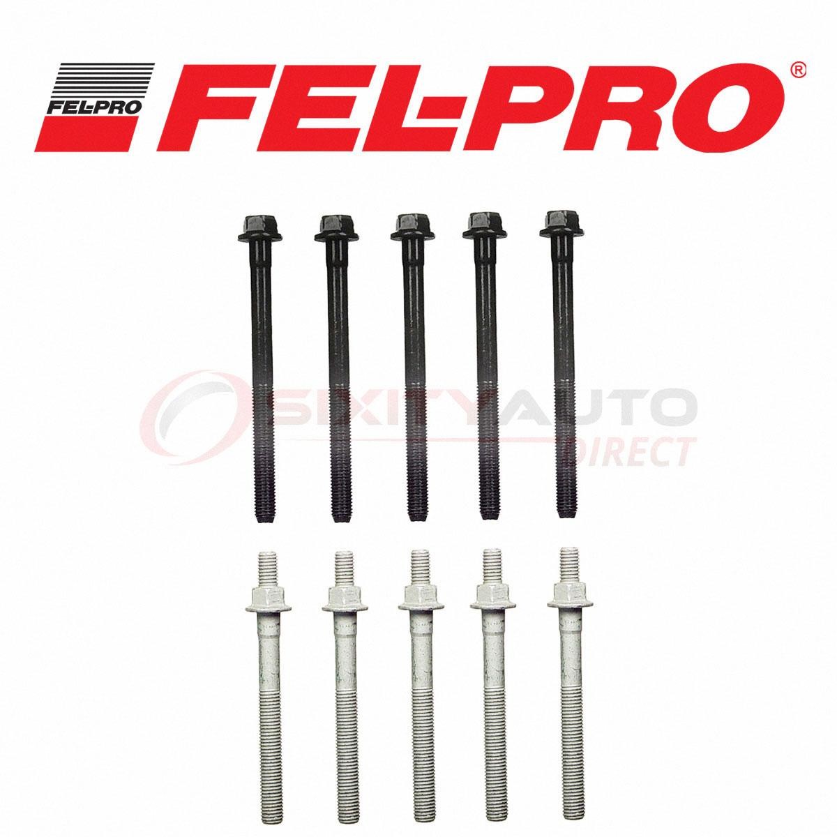 Fel-Pro Cylinder Head Bolt Set for 1995-1996 Chevrolet Beretta 2.2L L4 - cx