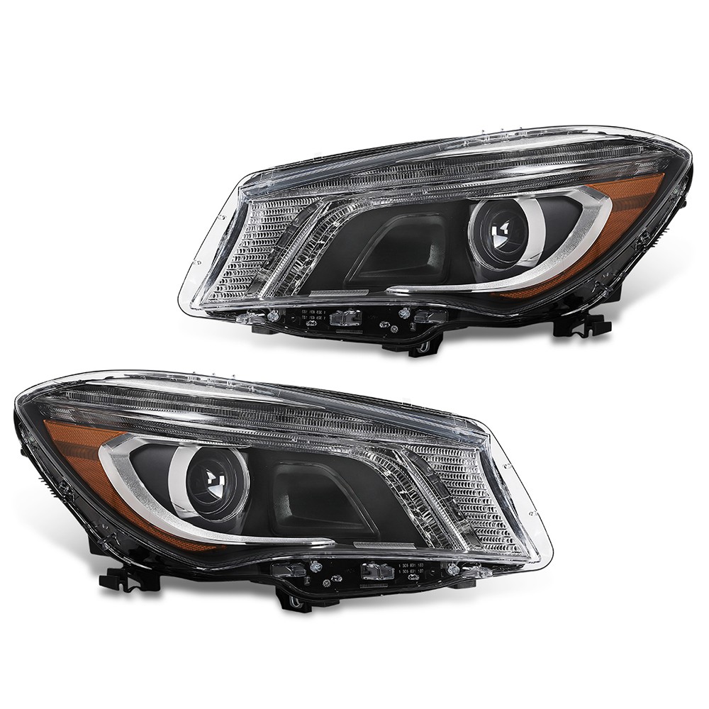 Fit For 2014-2016 Mercedes-Benz CLA45 AMG CLA250 Xenon Headlight Left/Right/Pair