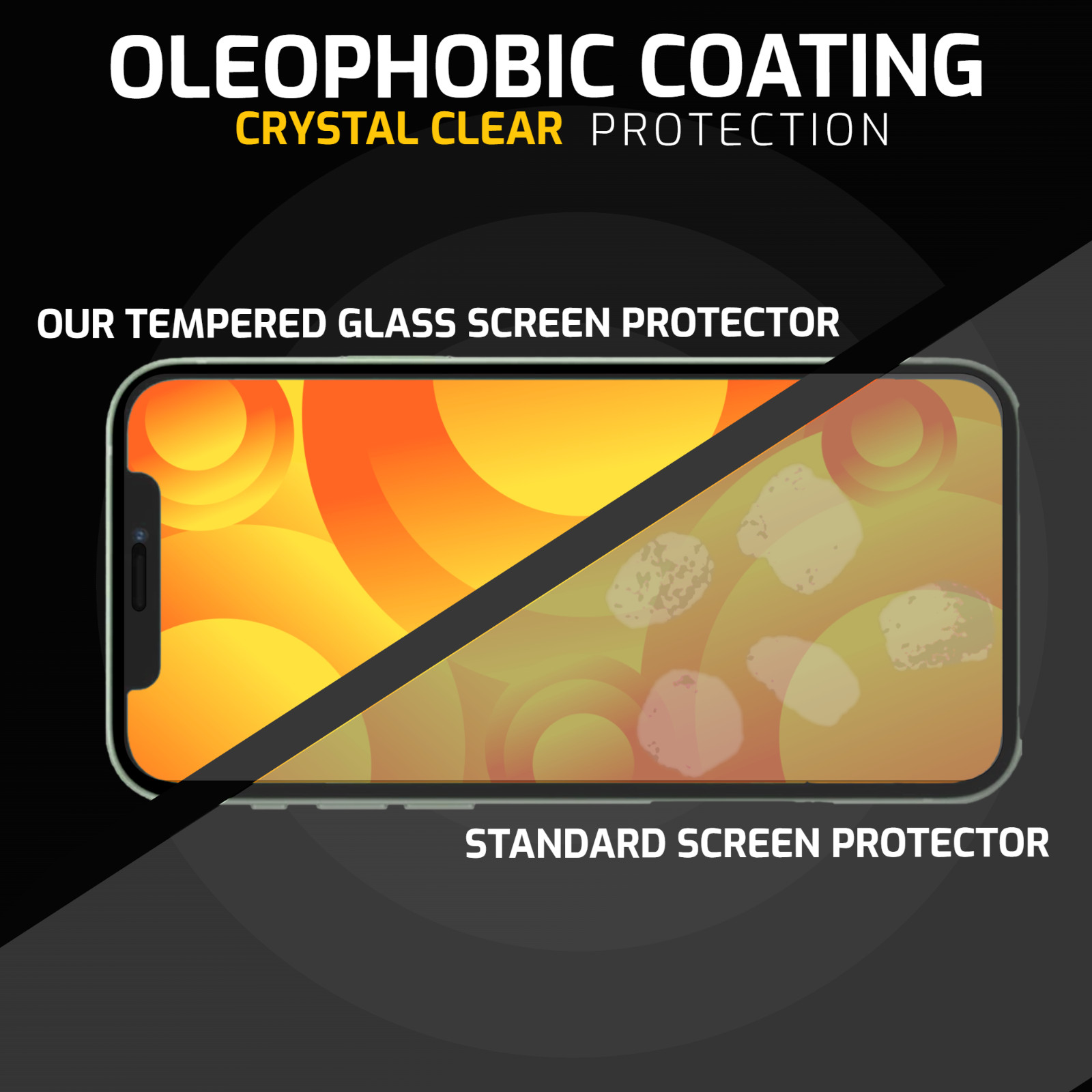TEMPERED GLASS SCREEN PROTECTOR For SAMSUNG GALAXY A14 9H FULL COVERAGE GORILLA