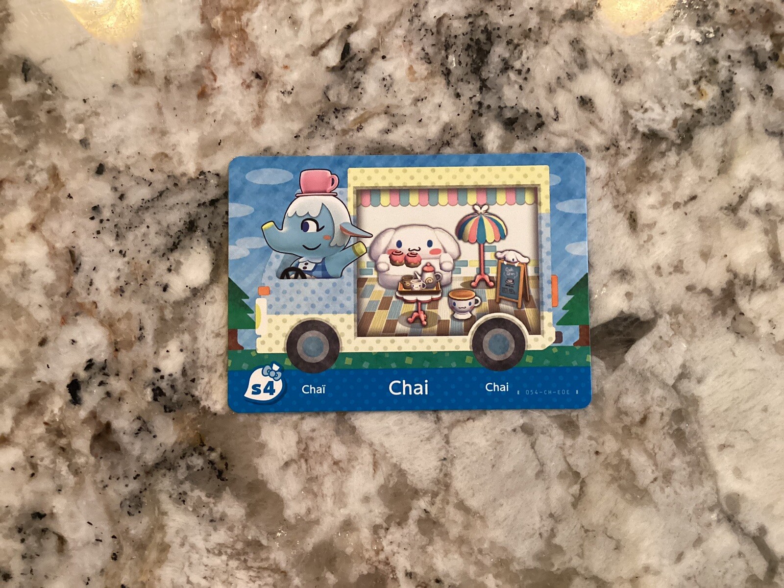 CHAI S4 SUPER SPECIAL SANRIO USA VERSION ANIMAL CROSSING AMIIBO CARD AUTHENTIC