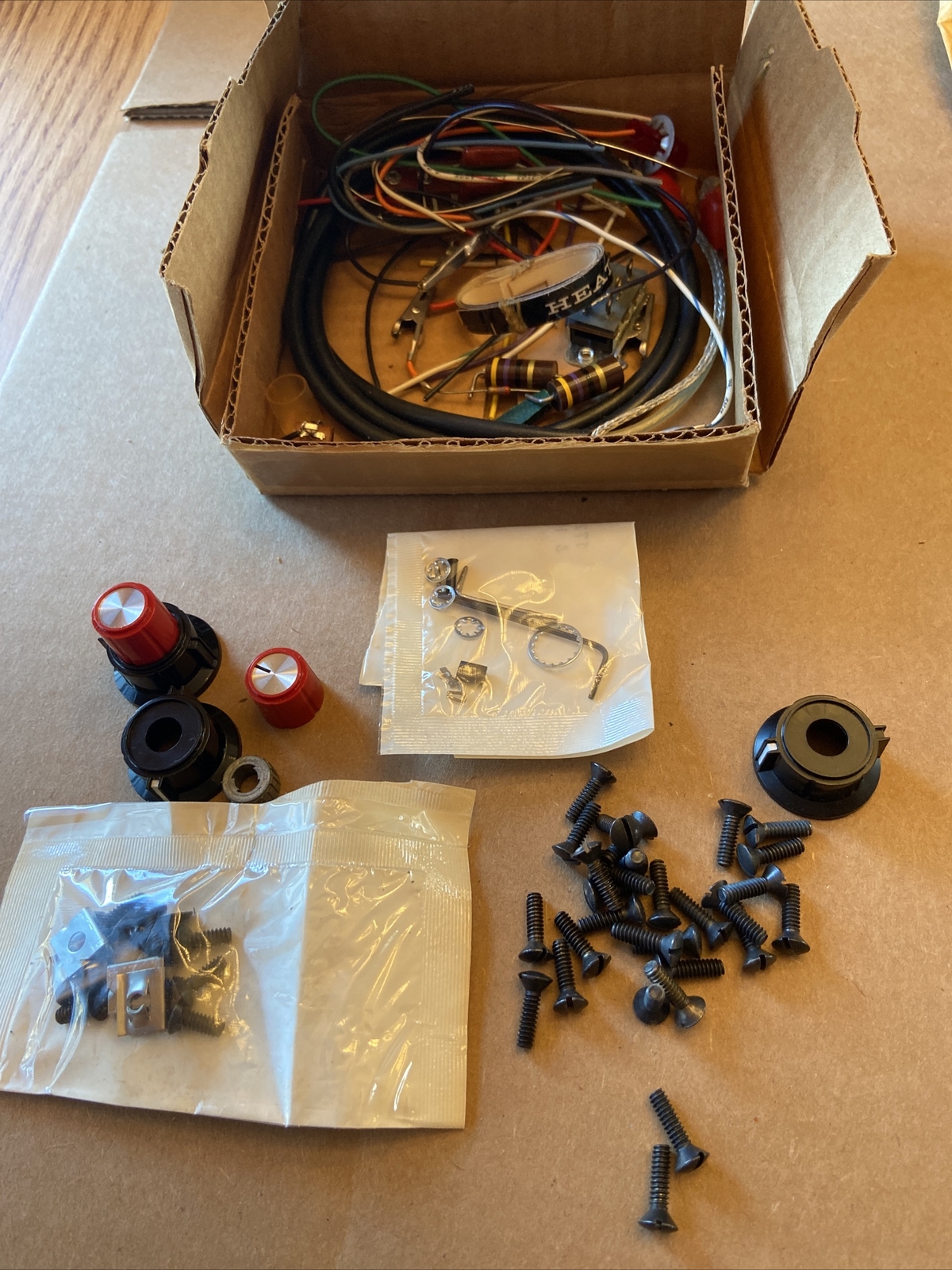 HEATH SWEEP FUNCTION GENERATOR Parts Test Leads Notch Filters Misc #B