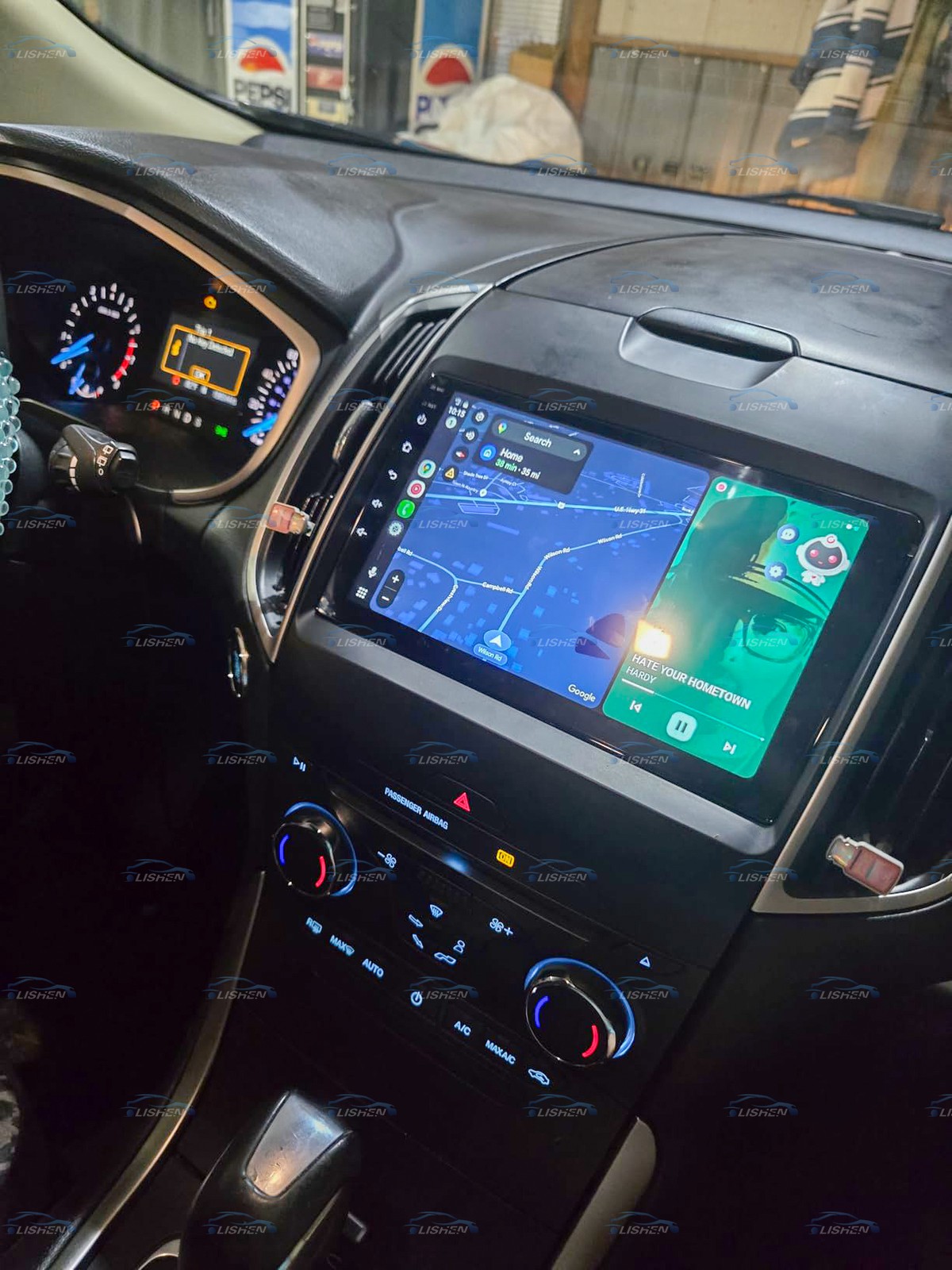 For Ford Edge 2015-2018 Android 15 Apple CarPlay Car Stereo Radio GPS FM WIFI