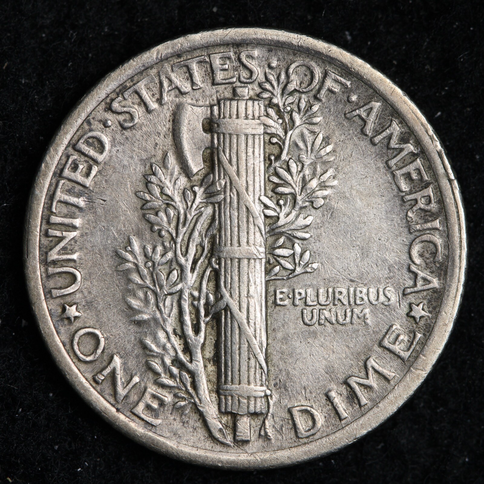 1920 Mercury Silver Dime CHOICE AU+ E424 TNS