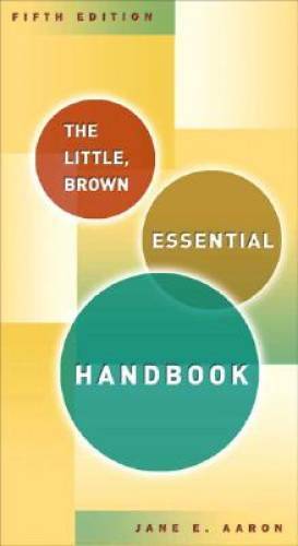 Little, Brown Essential Handbook, The (5th Edition) - Spiral-bound - GOOD