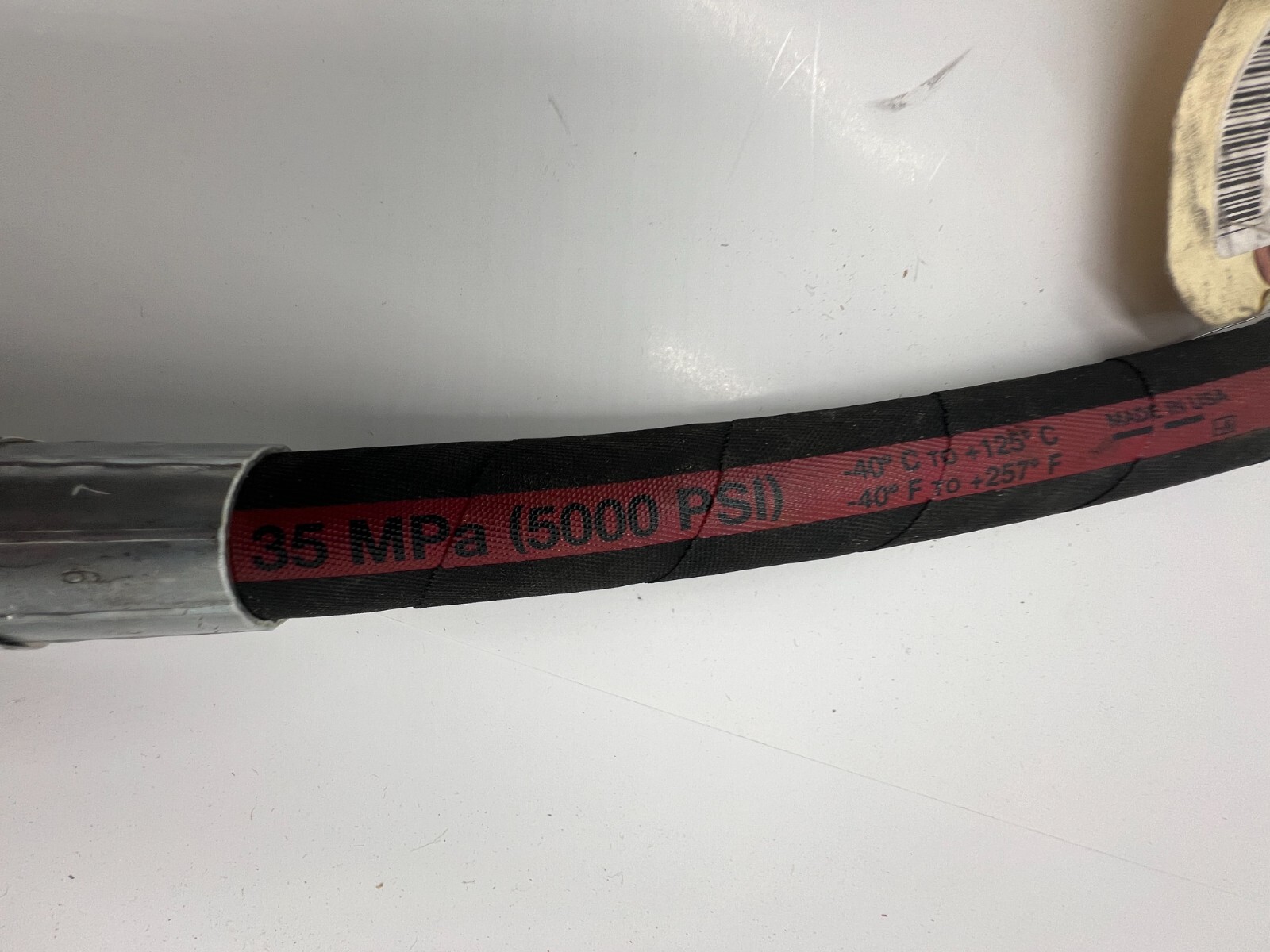 John Deere Loader Third Function Hydraulic Hose Assembly AT320273 Fits 344J 344K