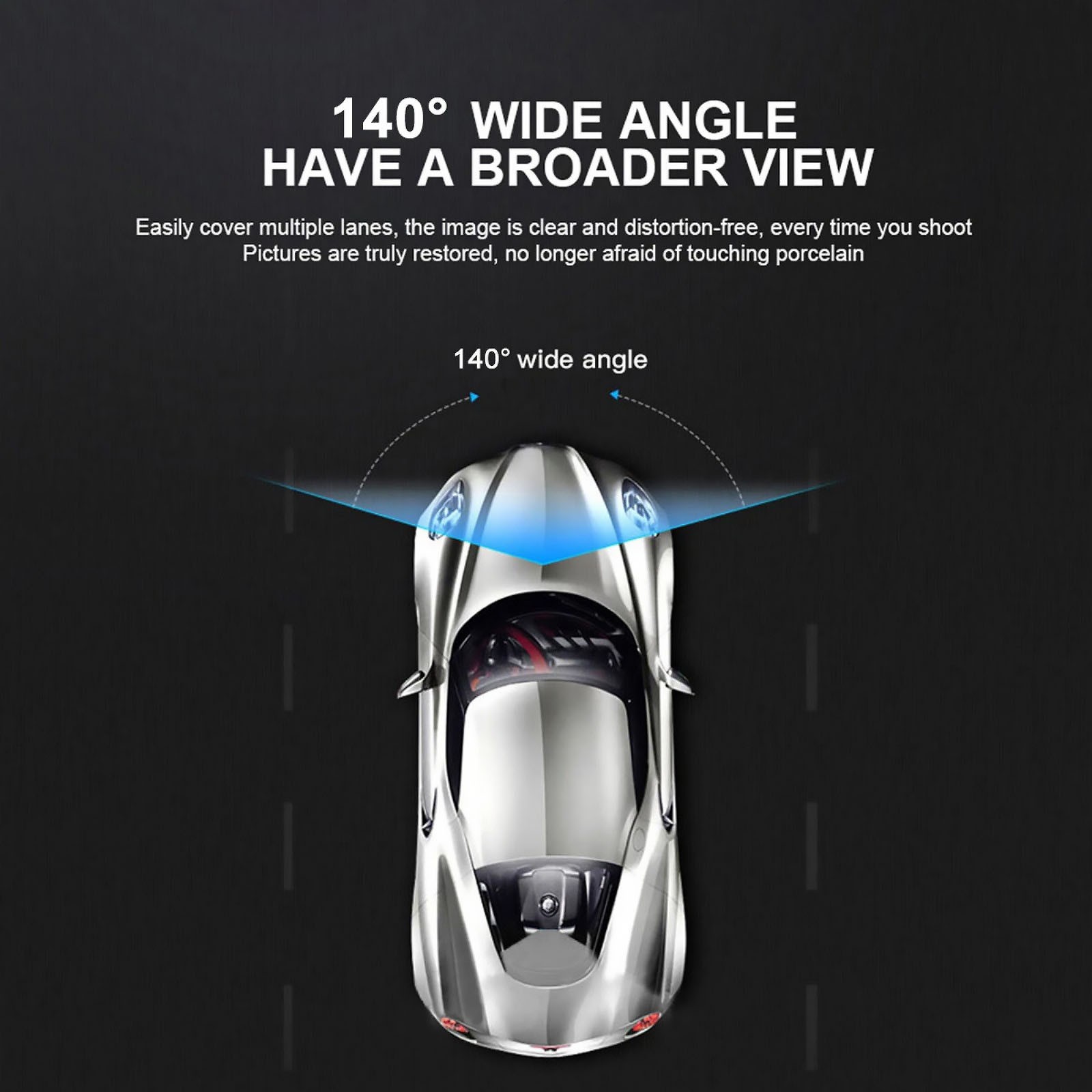 Car Radar Detector DVR Dash Camera G-sensor Night Vision 720P Video Recorder