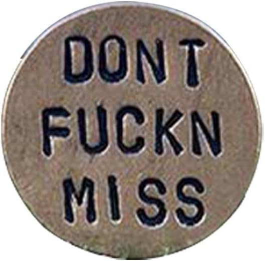 BWESOO Adult Humor Novelty Golf Ball Markers Funny Marker for Brown