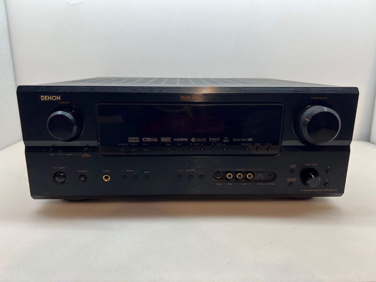 Denon AVR-2307CI AV Surround Receiver for Parts Free Shipping