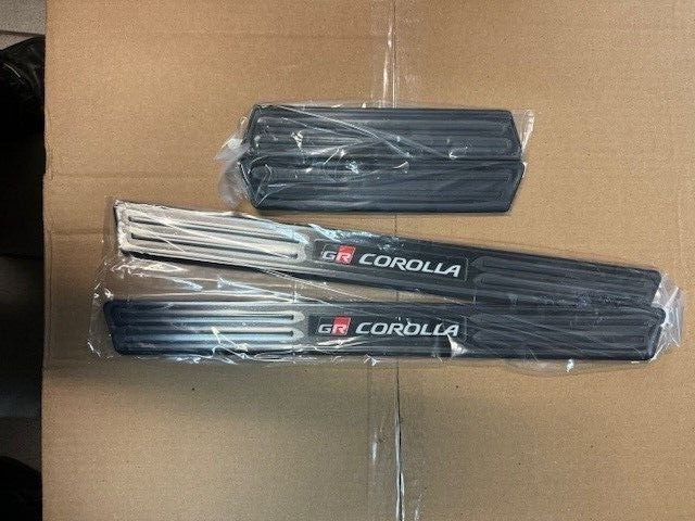Genuine Toyota GR Corolla Hatchback Door Sill Guards PT413-12220