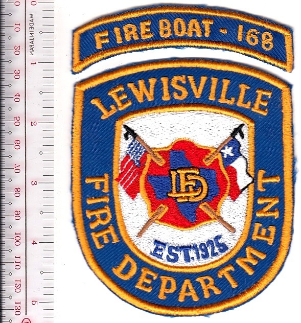 Fire Boat Texas Lewisville Fire Department Fireboats 168 NO TARIFF