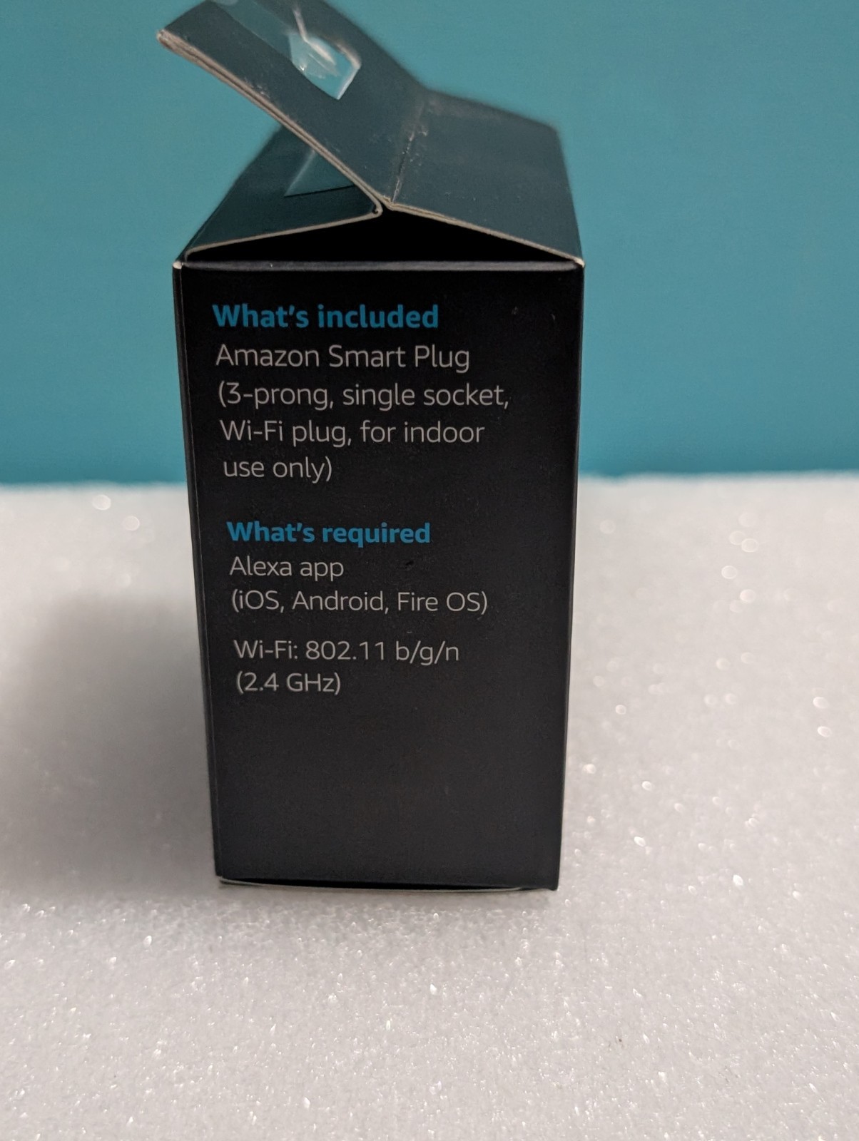 Amazon Smart Plug, Works With Alexa, 3 Prong, Single Socket, Wifi Plug