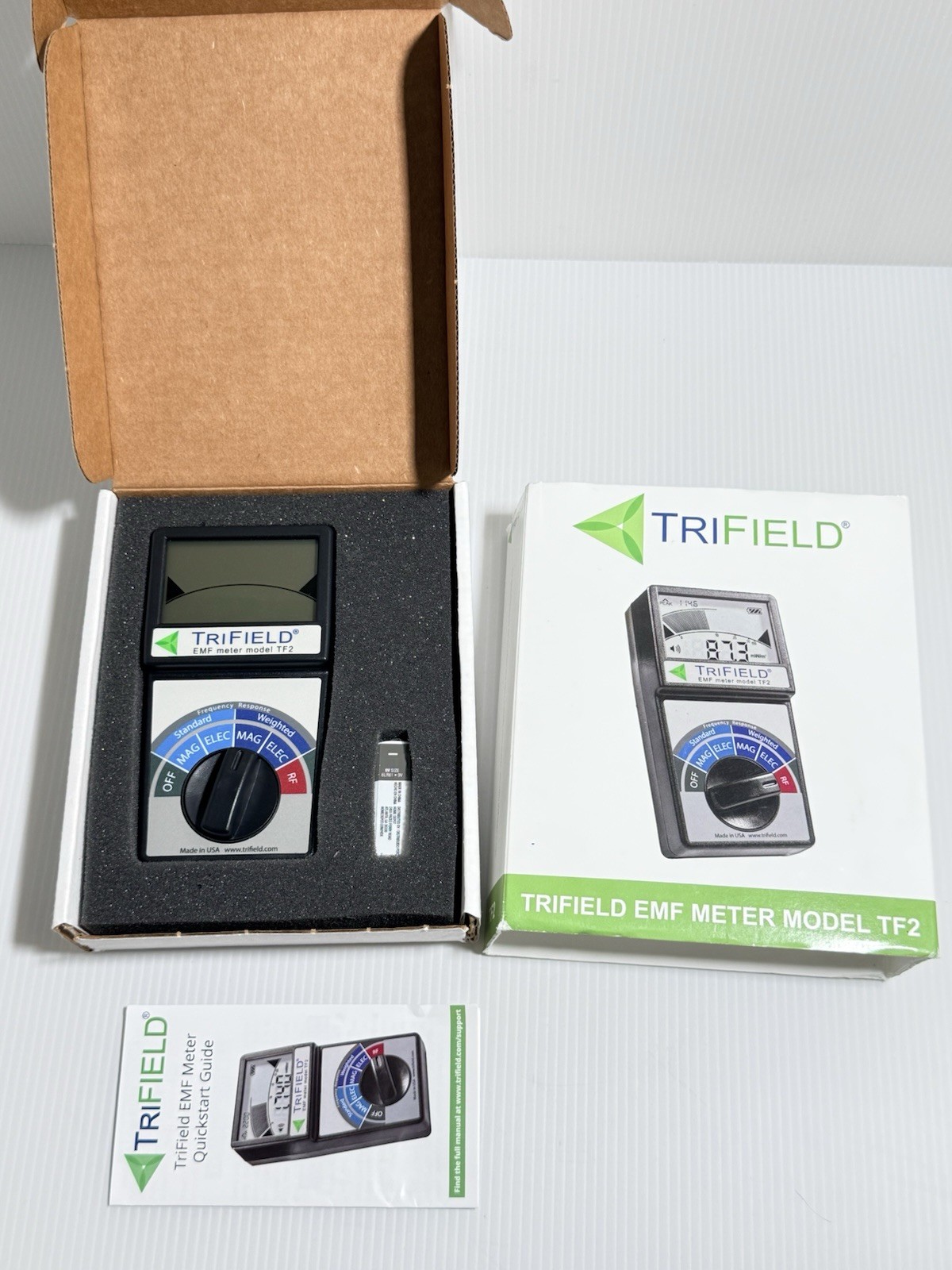TRIFIELD EMF Meter Model TF2~#1 Handheld EMF Detector