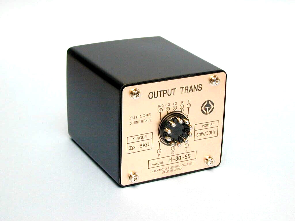 Hashimoto H-30-5S Pair Output Transformer 5K for PX-25,UX-50 30W
