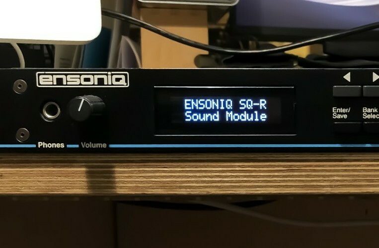 Ensoniq SQ-R / SQ-R Plus Custom OLED Display !