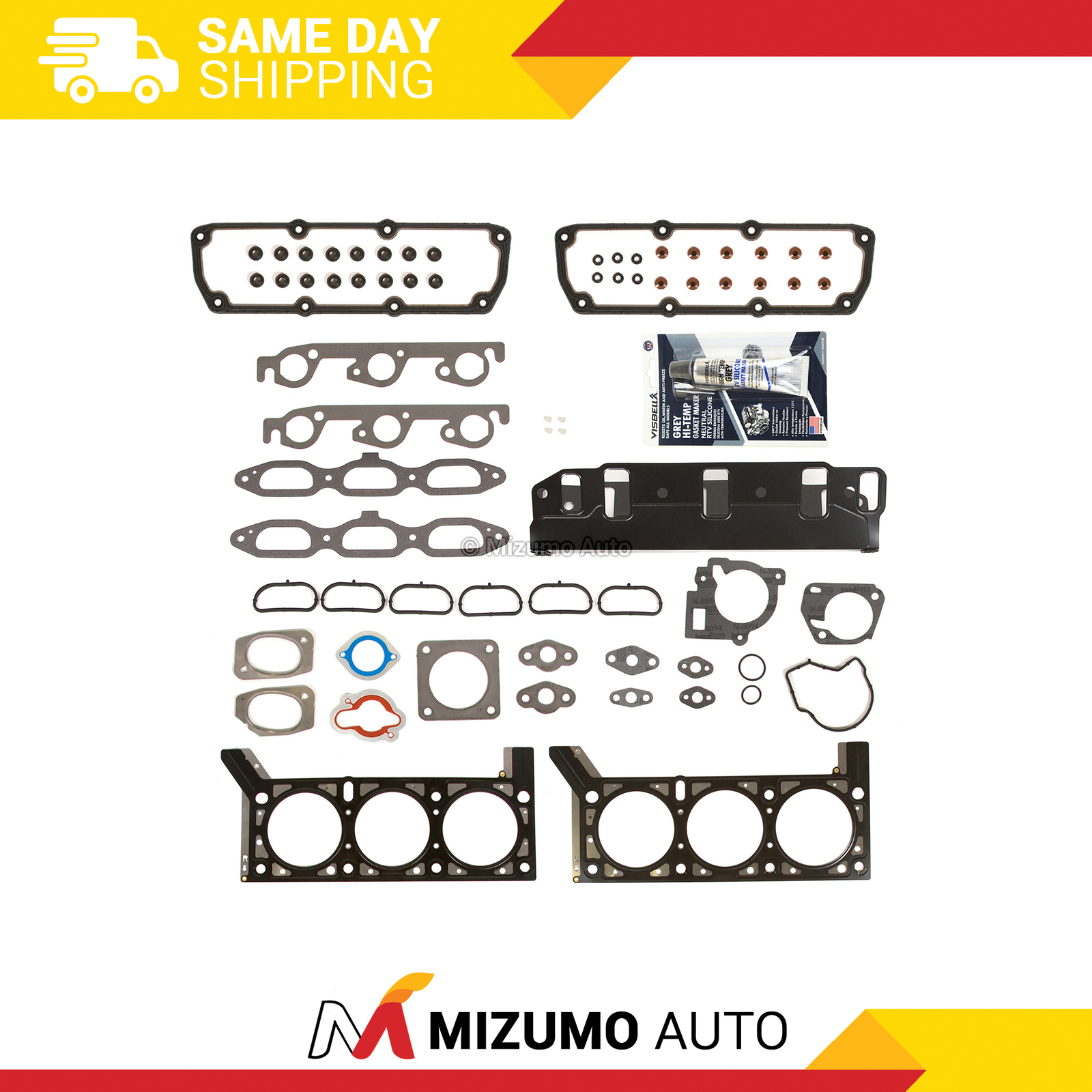 Head Gasket Set Fit 01-04 Chrysler Town Country Dodge Grand Caravan 3.8 VIN L