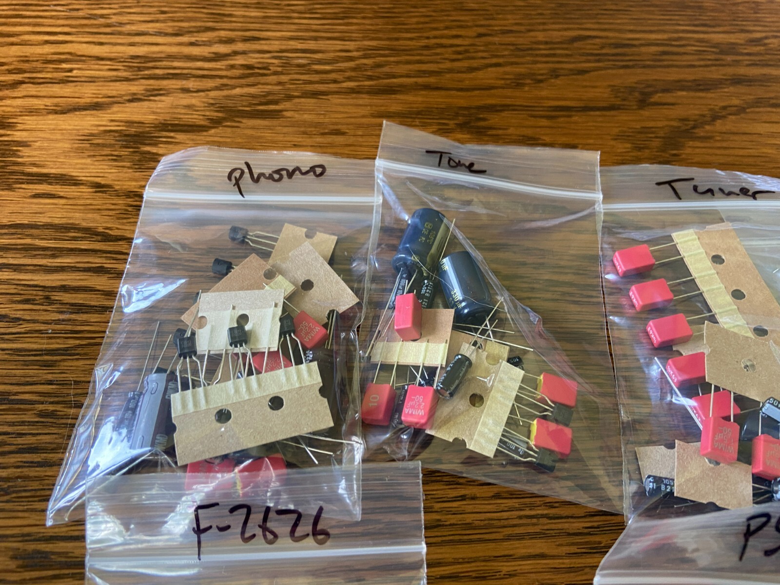 Sansui 7070 Complete Rebuild Kit High-Quality Receiver Recap Transistors