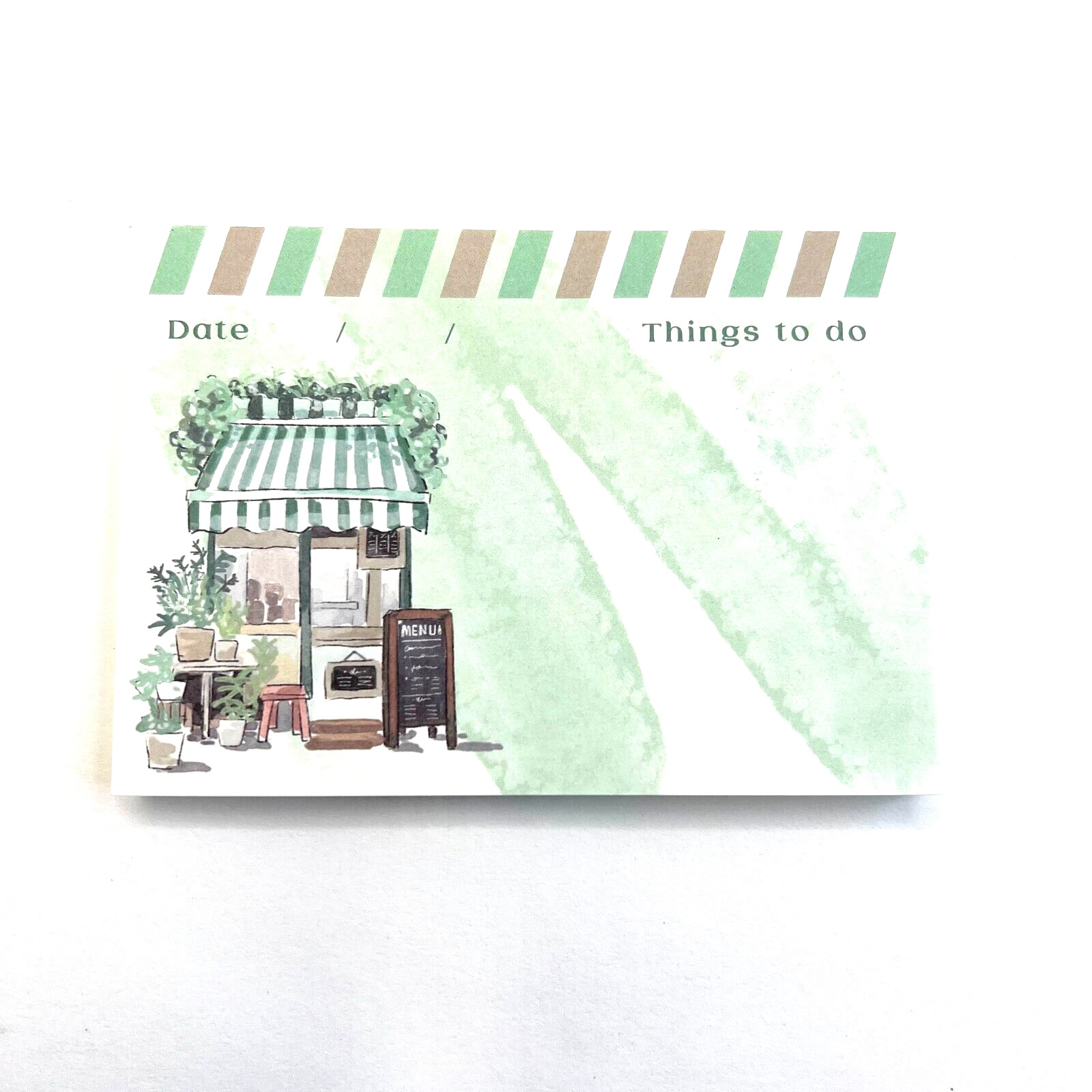 Village Cafe To Do List Note Pad Office School Planner Journal