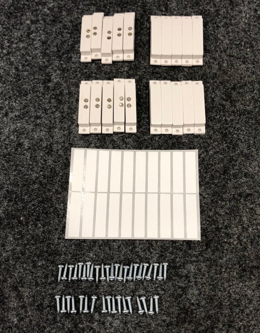 10 x Surface Mount Magnetic Contact 1" Gap Loop Closed WBox 0E-2531WGW10🔥New🔥