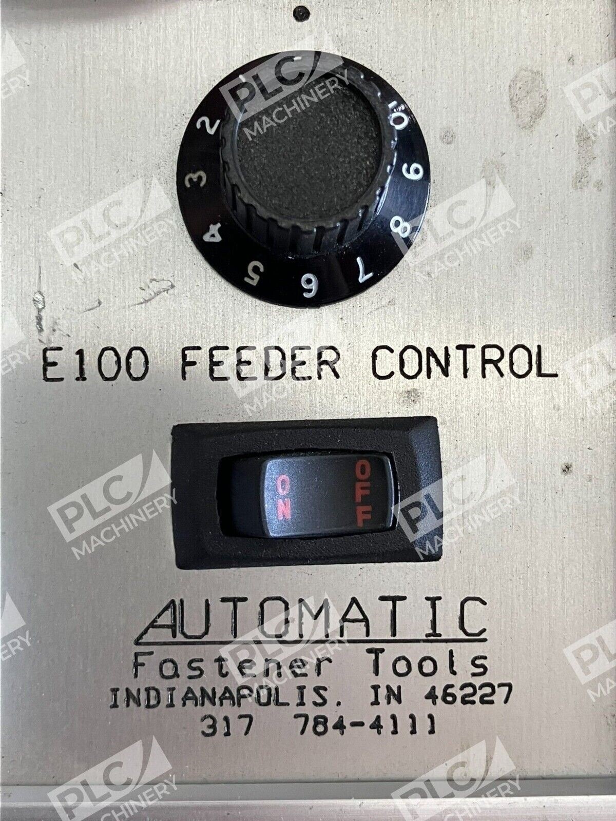 Automatic Fastener Tools 10A/115V E100 Feeder Control