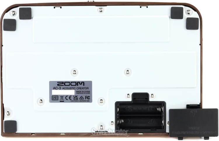 Zoom AC-3 Acoustic Creator Enhanced Direct Box and Multi-effects Pedal
