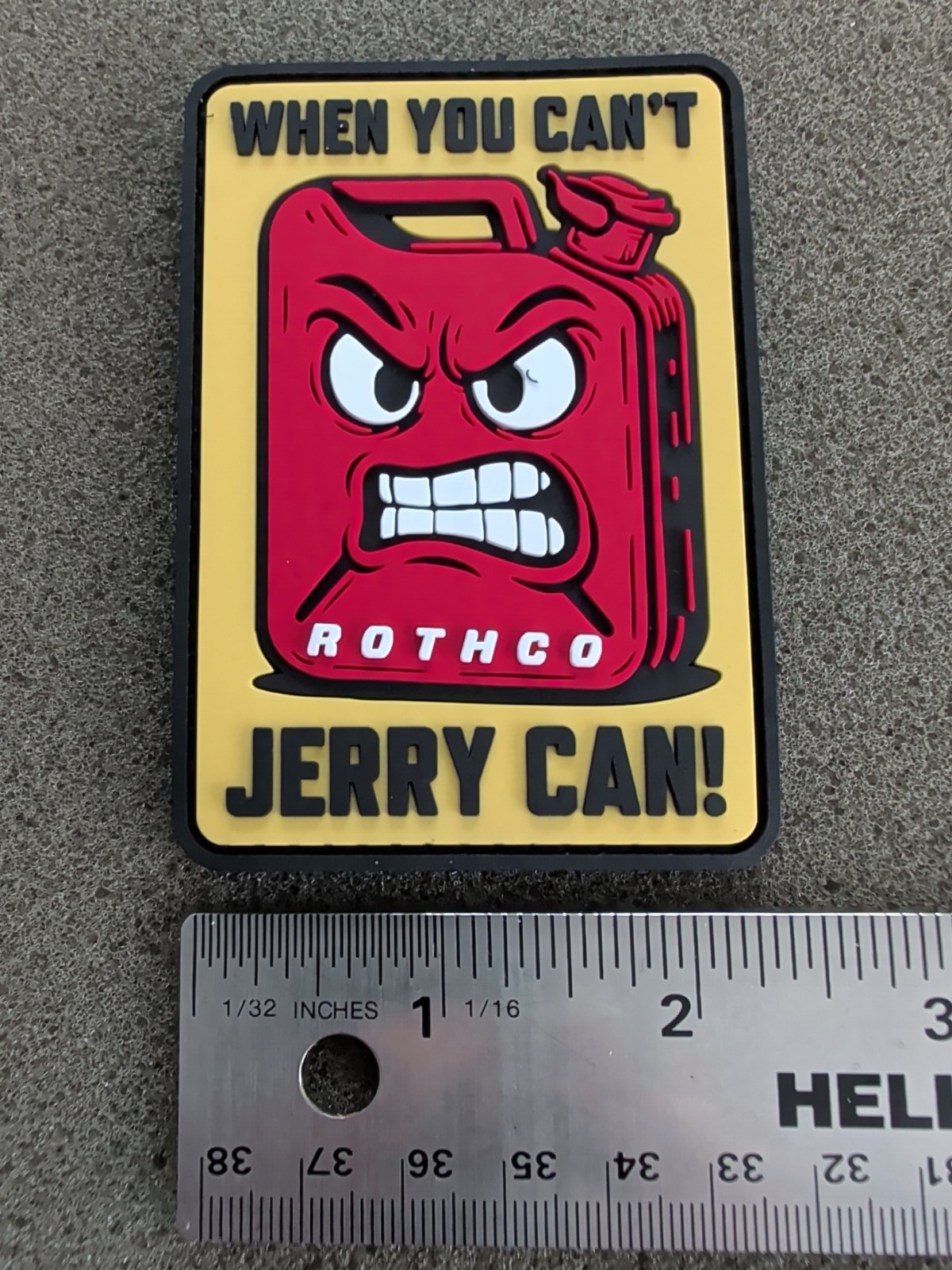 Rothco Patch When You Can’t Jerry Can SHOT SHOW 2026