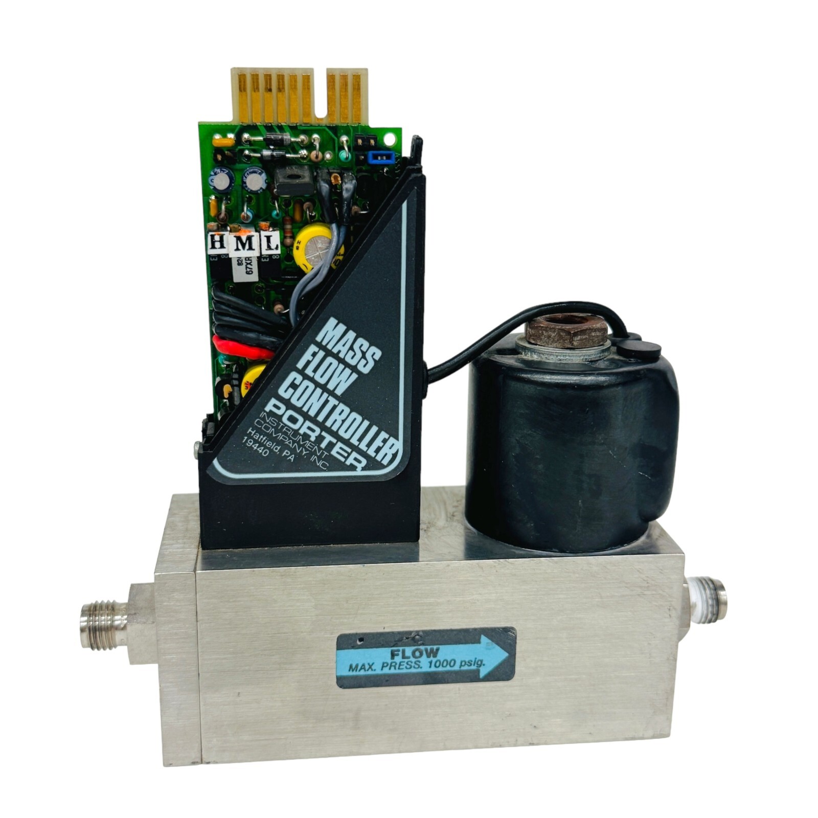 Parker Porter MASS Flow Controller 1000 PSIG Max Pressure