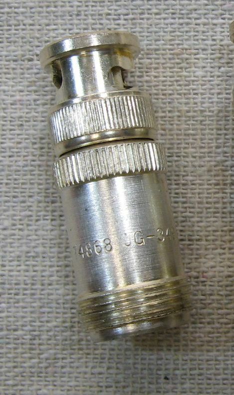 Ampenol 74868 UG-349A/U Type N To BNC Adapter