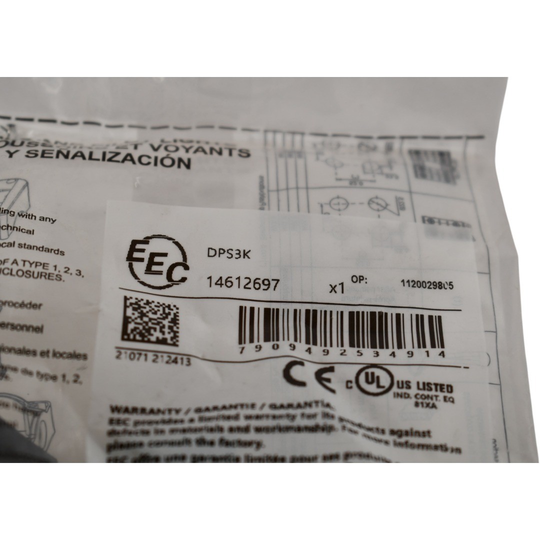 NEW EEC DPS3K 14612697 Selector Switch
