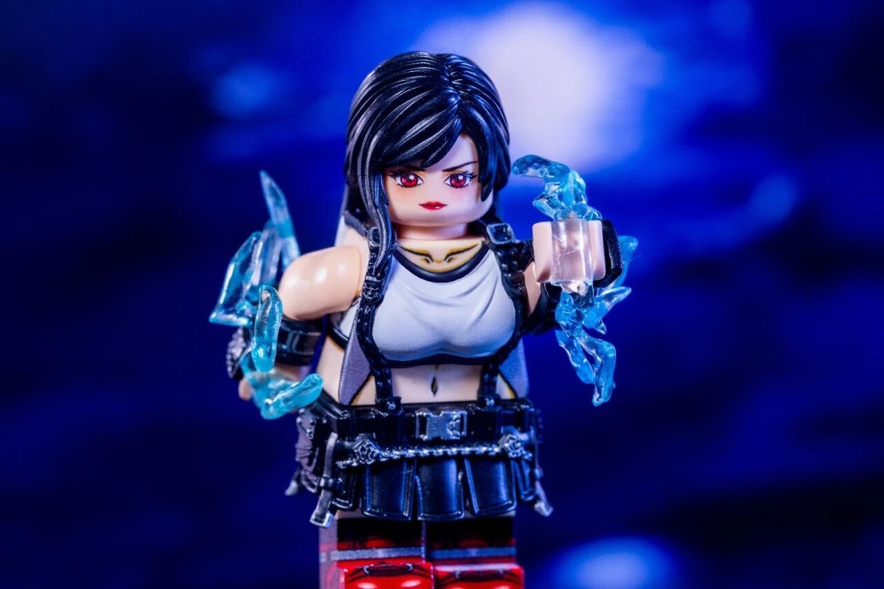 Custom Molded Figurine Accessory -Final Fantasy Tifa Lockhart