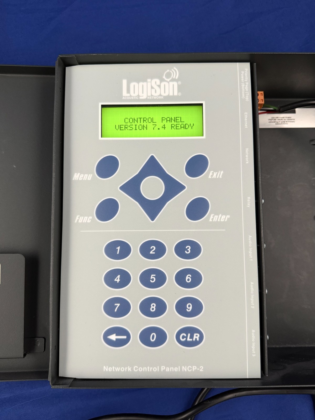 LogiSon Acoustic Network NCP-2 Network Control Panel Sound Masking System