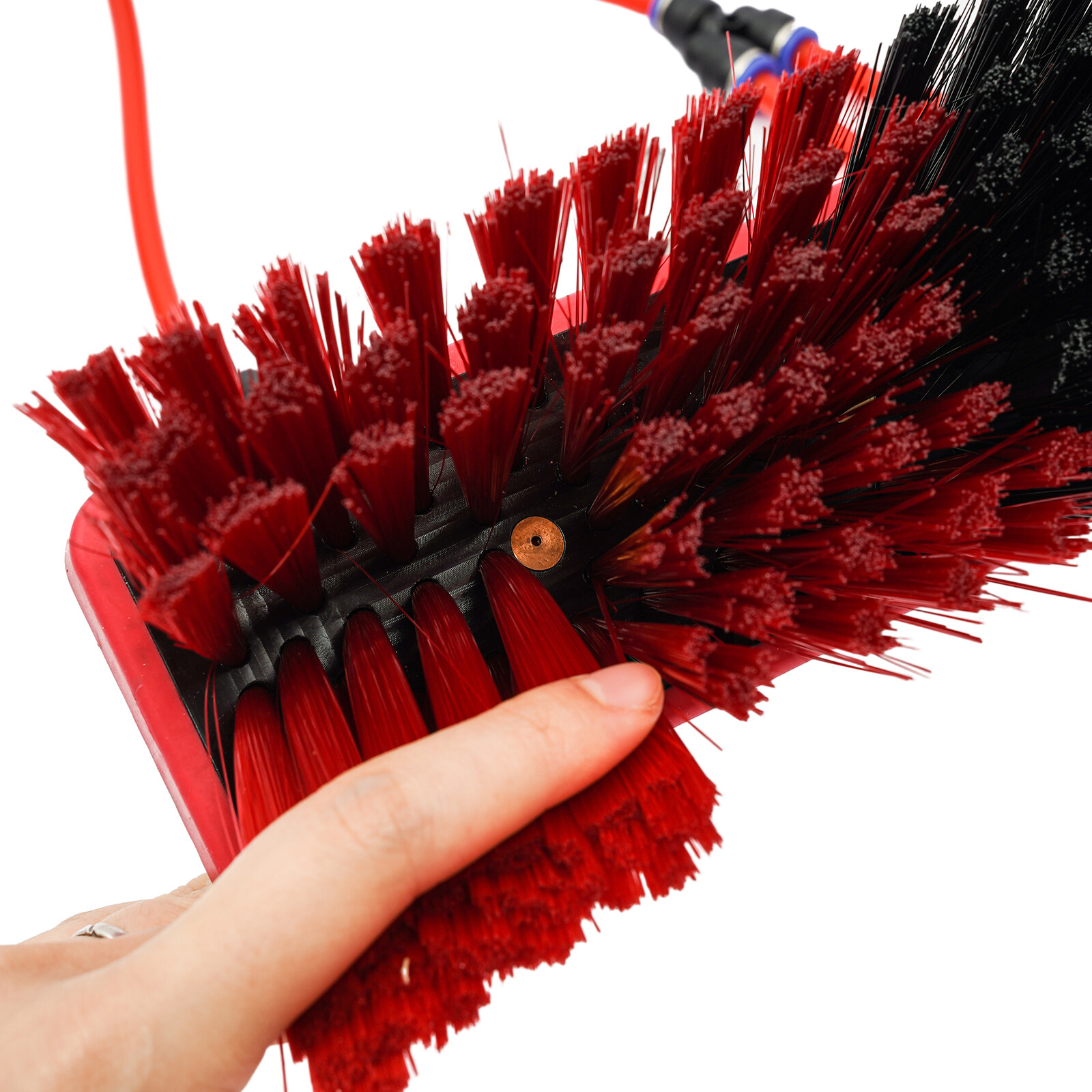 26FT Water Fed Pole Cleaning Brush Tool Kit For Window+Solar Panel Clean Washing