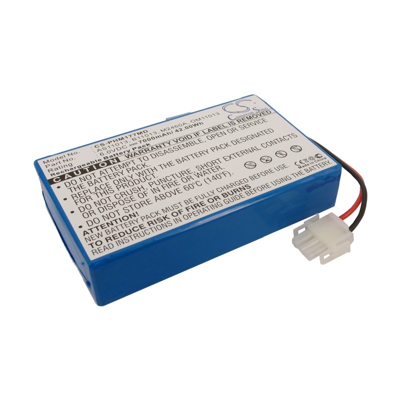Battery for HP 300PI Pagewriter P/N: AS11013,B11013,M2460A,OM11013 7000mAh