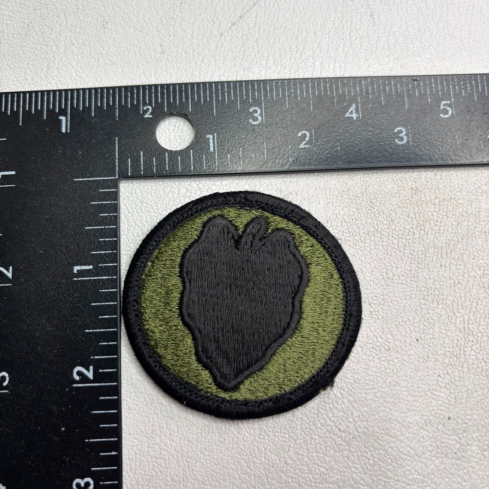 United States Army 24TH  INFANTRY DIVISION Subdued Military Patch 62NB