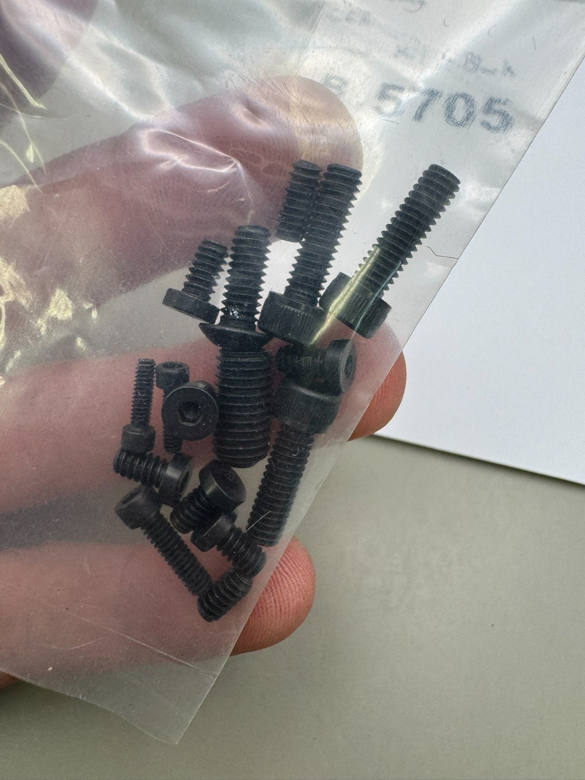 Bob Long G6R Screw Kit-Black