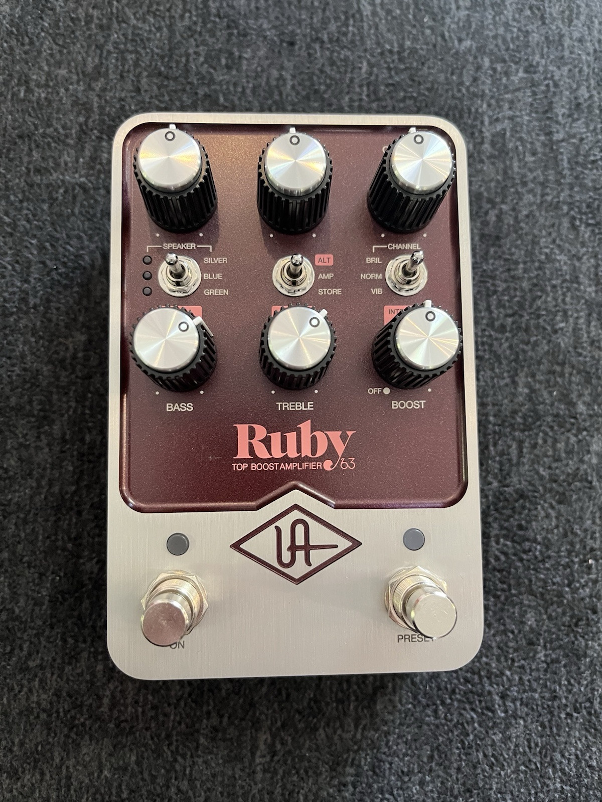 Universal Audio RUBY '63 Top Boost Amplifier