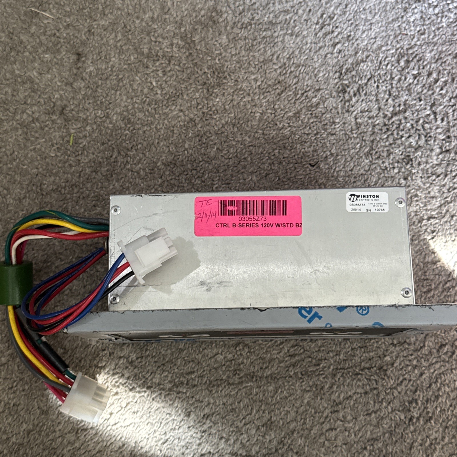 Winston Cvap B-Series Control Board Food temperature