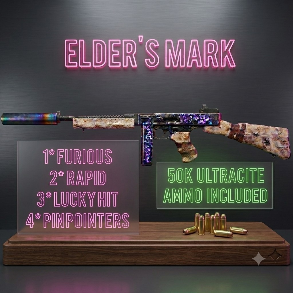 Fallout 76 PS4 / PS5 – Elders Mark + 1234 Star Mods + 50k Ultracite Ammo