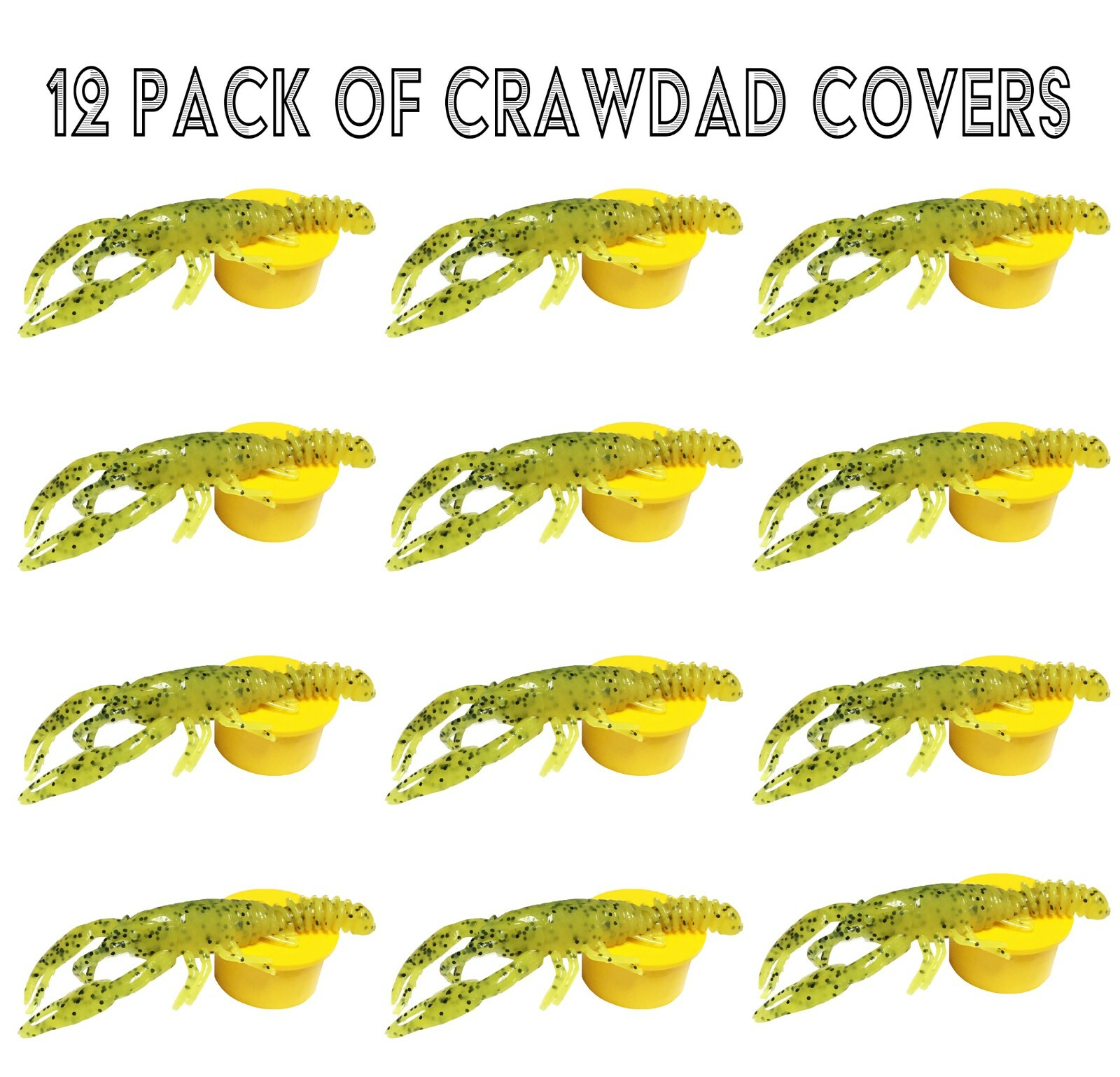 AuSable Scented Glow Crawdad DP Cover Dozen