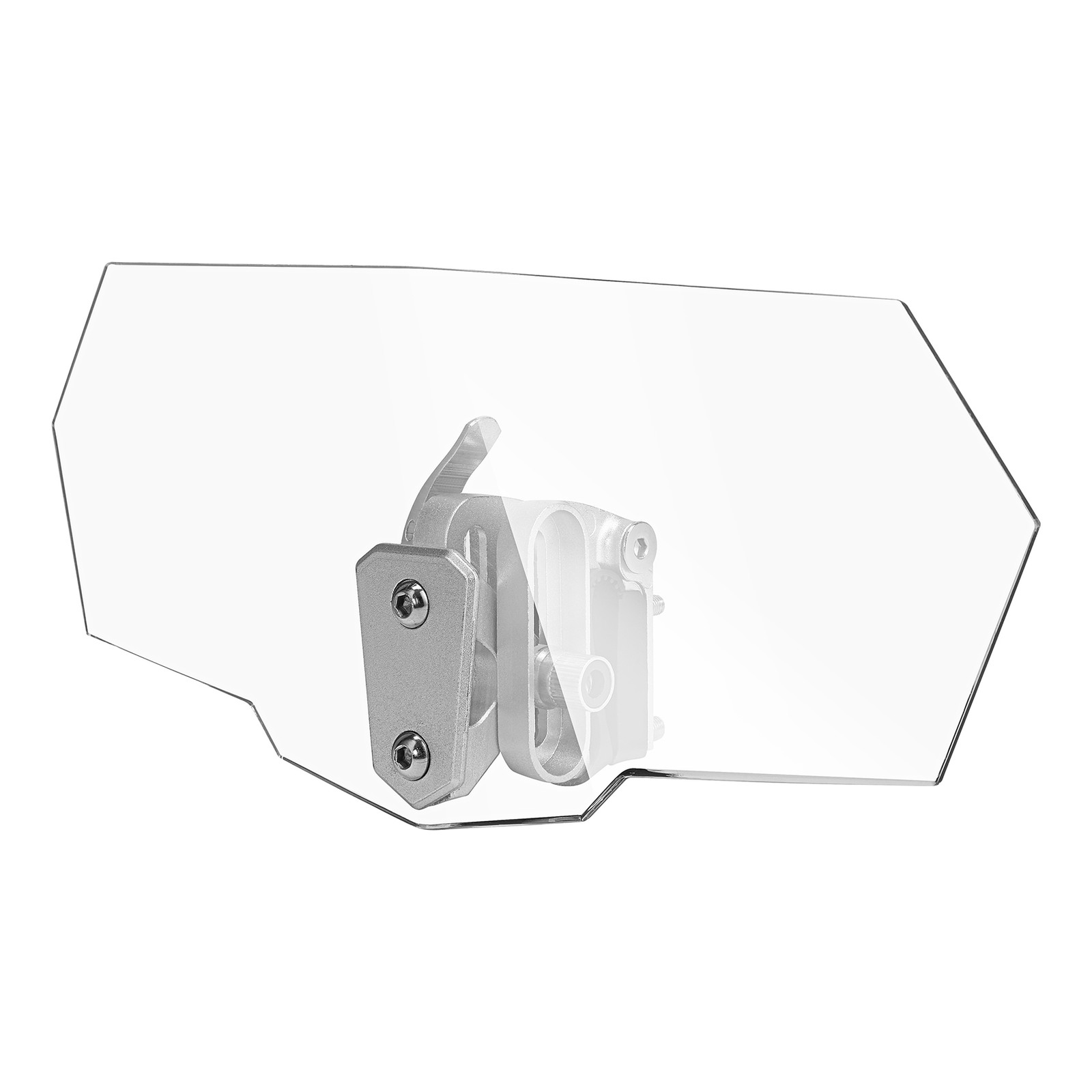 Windshield Extension Spoiler Wind Screen Deflector for Universal Motorcycle