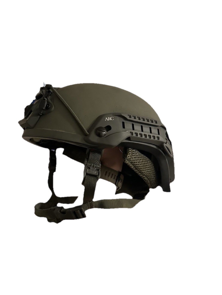 USGI Revision Ach Ballistic Tactical Helmet 3A X-Large High Cut Conversion