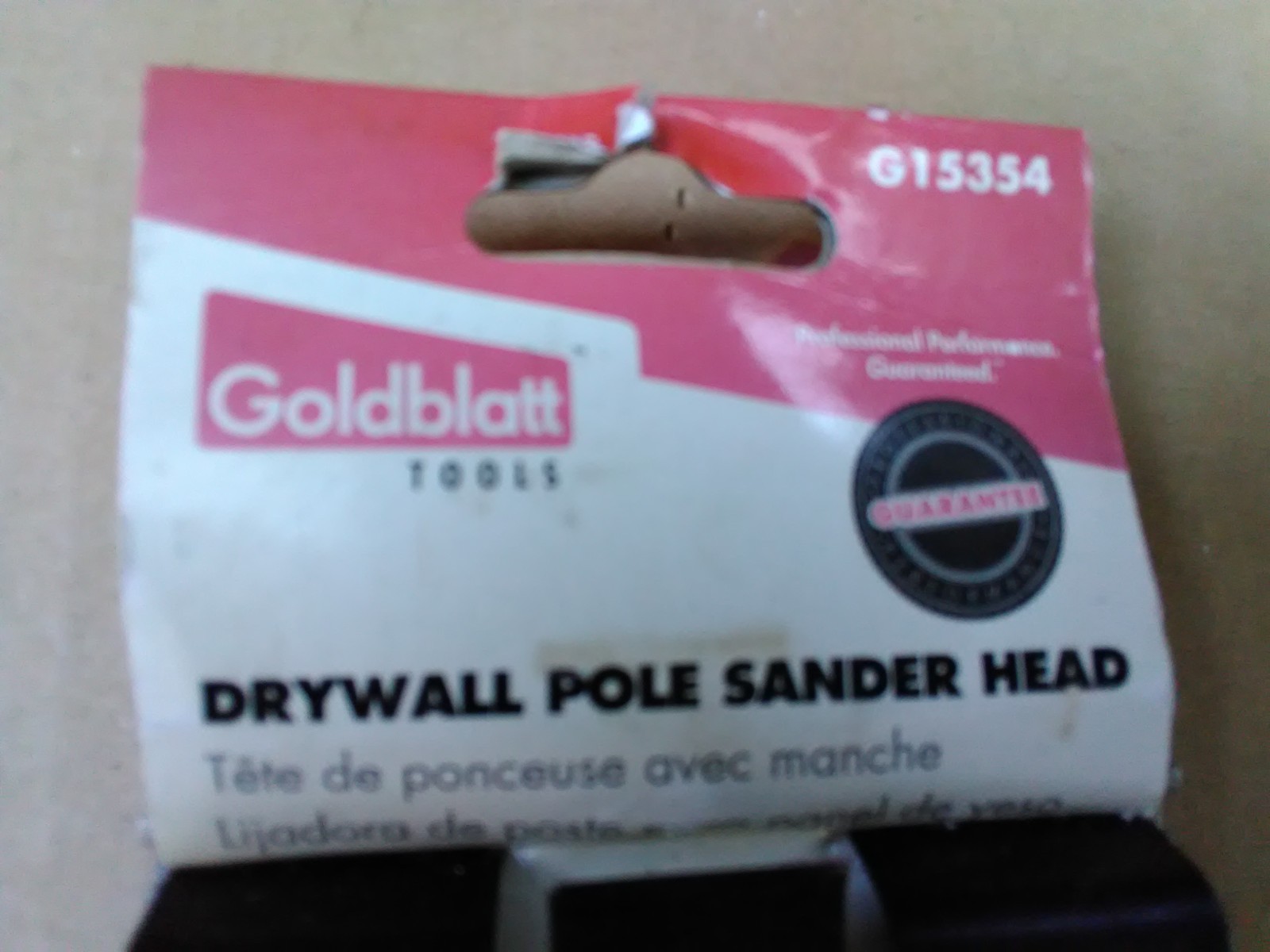 Goldblatt Tools - Drywall Pole Sander Head G15354 [NEW]