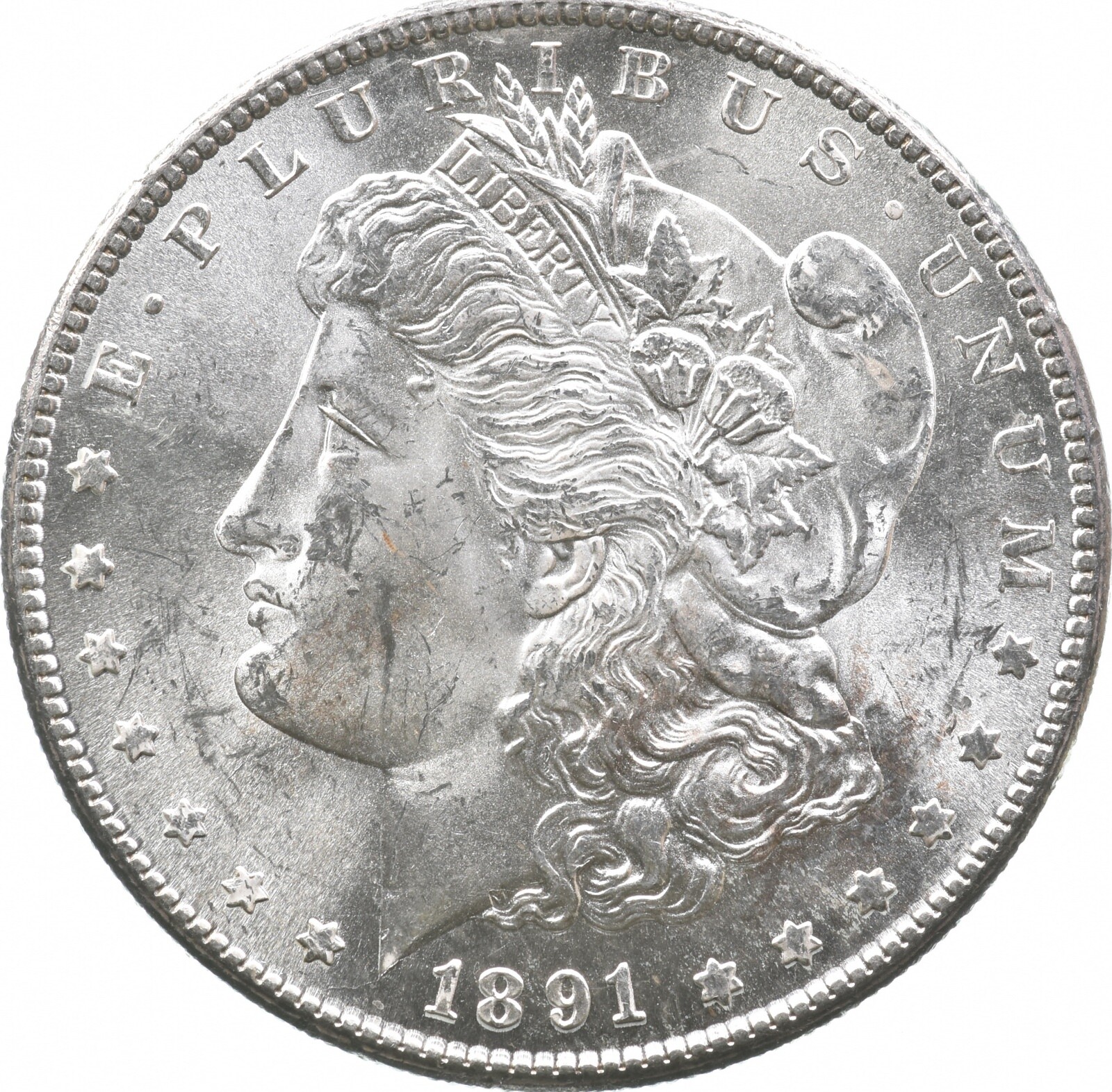 1891-S Morgan Silver Dollar *2848