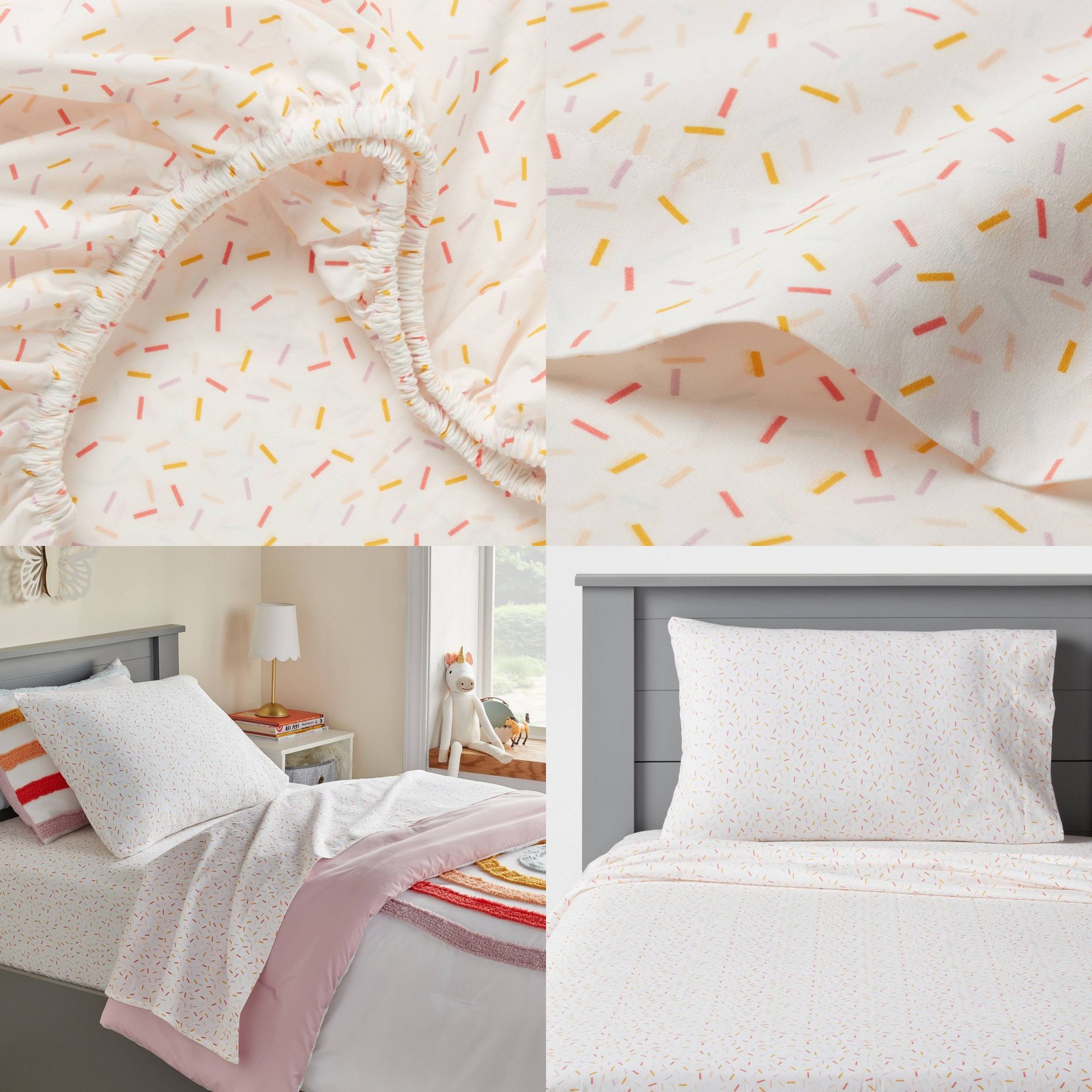 Full Confetti Kids' Sheet Set - Pillowfort