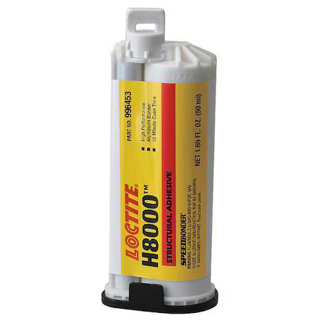 Loctite 996453 Glue Stick, H8000 Series, Green, Dual-Cartridge, 10:01 Mix