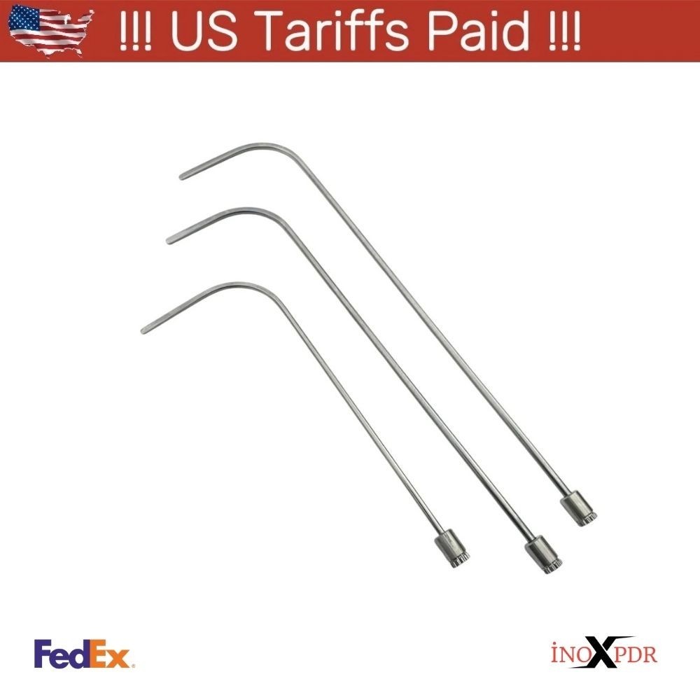 InoxPDR Steel Paintless Dent Repair 360 -Degree Rotation (Handle Not Included)