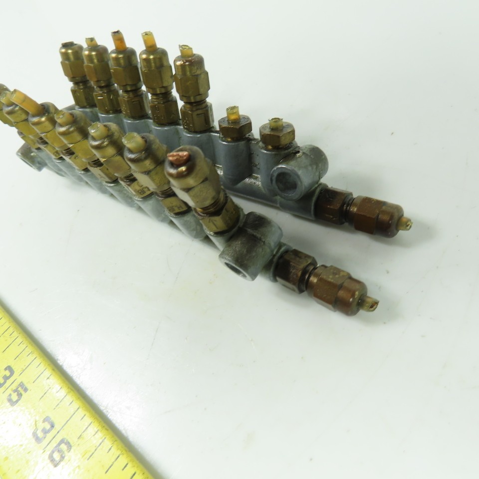 14-Port Lubrication Distribution Manifold